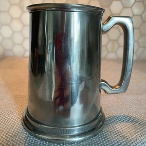 VINTAGE WILLIAM ADAMS PEWTER MUG - MADE IN SHEFFIELD ENGLAND